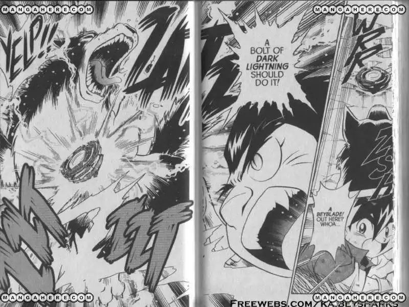 Bakuden Shoot Beyblade Chapter 3.4 14